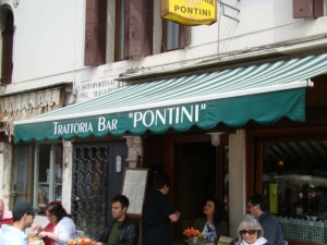 Trattoria Bar Pontini is an old favorite