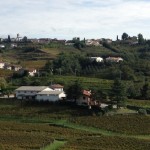 The view from the Edi Keber winery is into Slovenia, and it is spectacular.